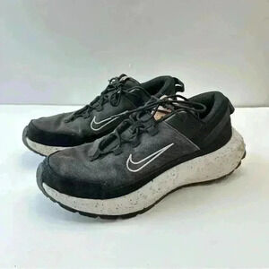 Nike Crater Remixa Mens Size 9.5 Black‎ Running Trail Shoes Sneakers